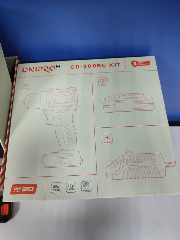 Розпродаж Dnipro-M cd-200bc compact 1акб 2ah зп, продавець Техноскарб