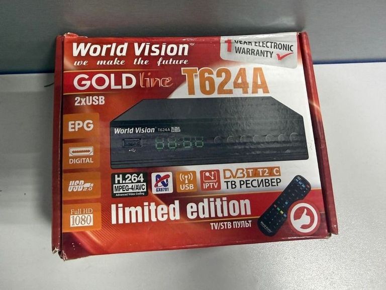 Купити World Vision т624а Б/У