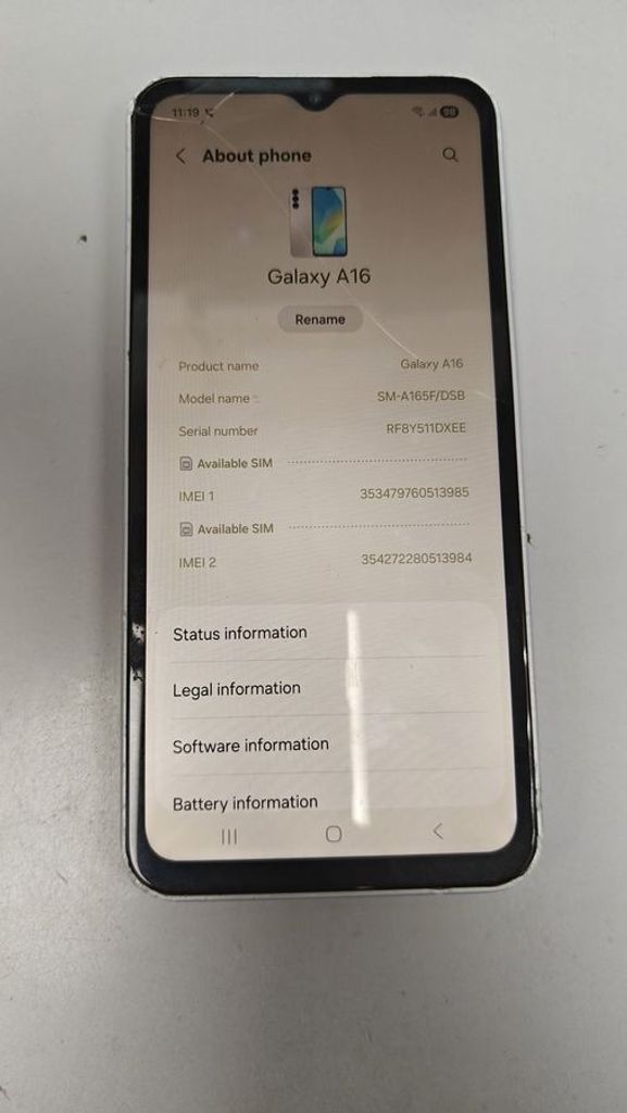 Купити Samsung galaxy a16 sm-a165f 8/256gb Б/У