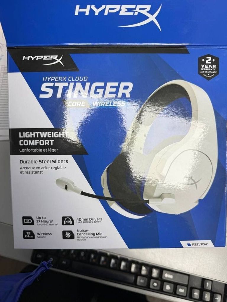 Дешево Hyperx cloud stinger core wireless gaming headset for playstation з ломбарду