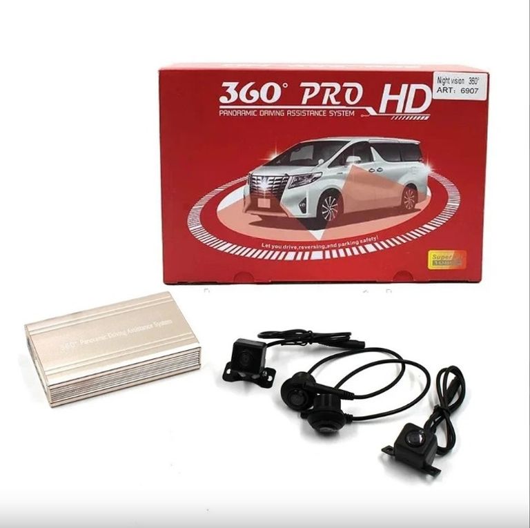 Car Cam 360 градусів Panoramic Night Vision Pro HD 6907 Код:null. Зображення 4