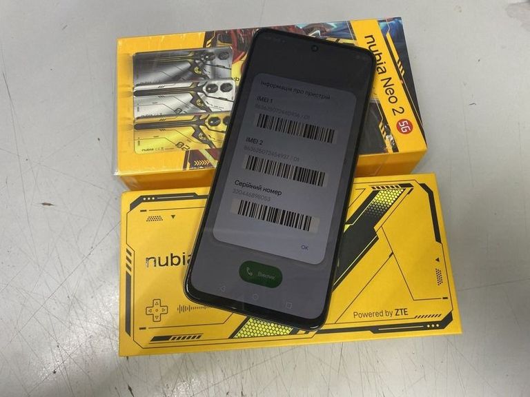 Купити Zte nubia Neo 2 5G 8/256GB Storm Gray Б/У