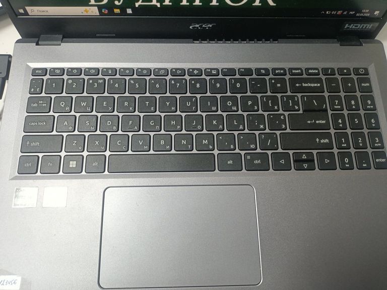 Acer 15/ryzen 5 7520u ddr5/8gb ddr2/hdd 500 gb/ssd *відсутній/*інтегрована Код:01-200887437. Изображение 6