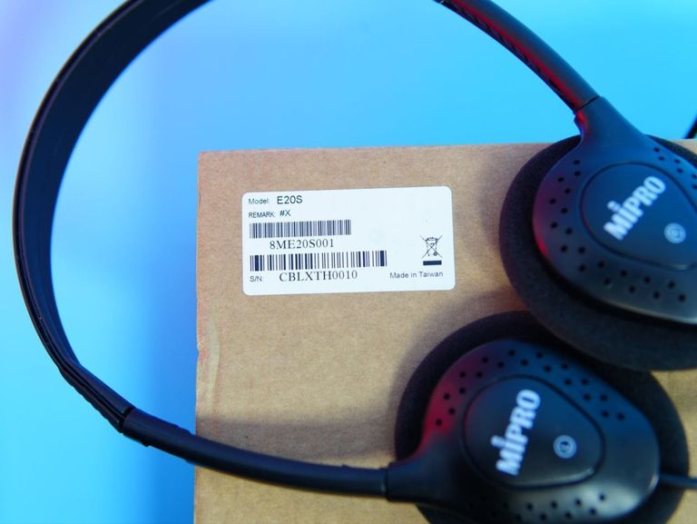 Стереонавушники для екскурсовода MIPRO Е-20S. Двовкладишні навушники-гіди. Нові. Код:null. Зображення 5