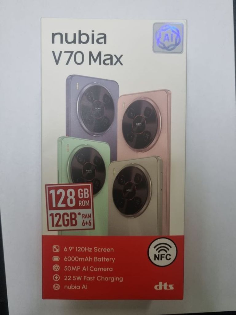 Zte Nubia V70 Max 6/128GB Gray Код:01-200908249. Изображение 7