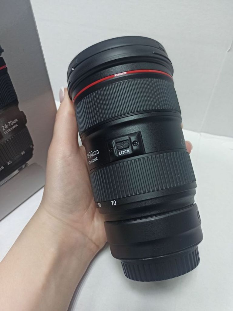 Canon ef 24-70mm f/2,8l ii usm Код:01-200912858. Зображення 6