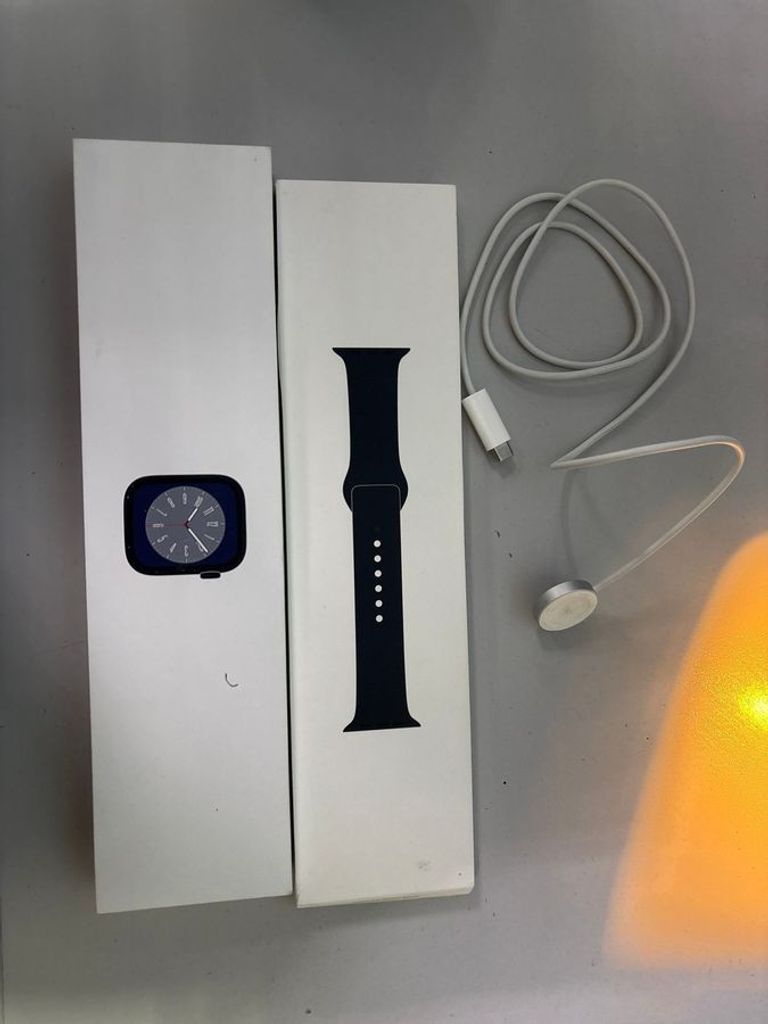 Дешиво Apple watch series 8 gps 45mm aluminum case с ломбарда