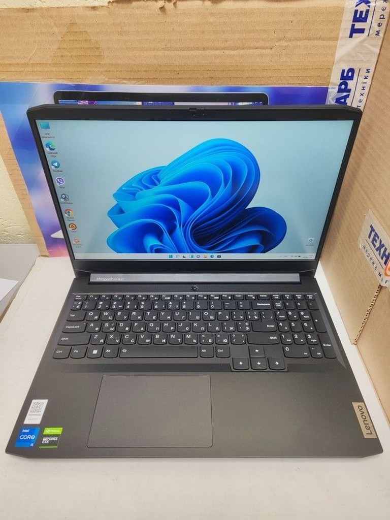 Купити Lenovo 15/core i5-11320h ddr4/16gb ddr4/hdd 500 gb/ssd *відсутній/geforce gtx1650 4gb Б/У