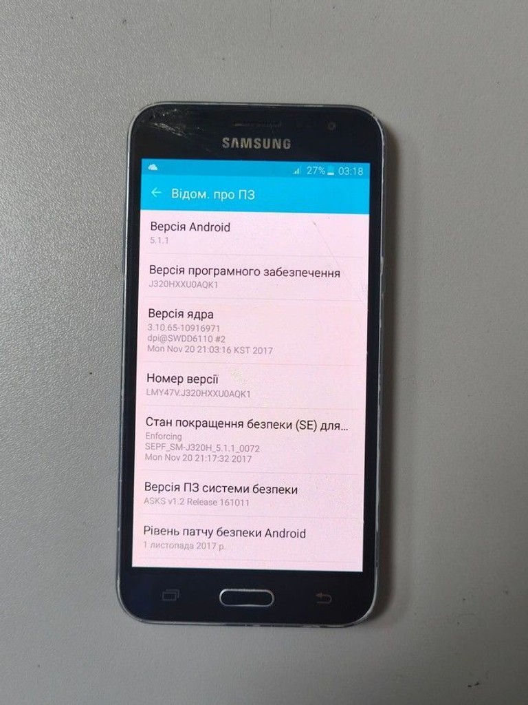 Дешево Samsung galaxy j3 2016 j320h з ломбарду