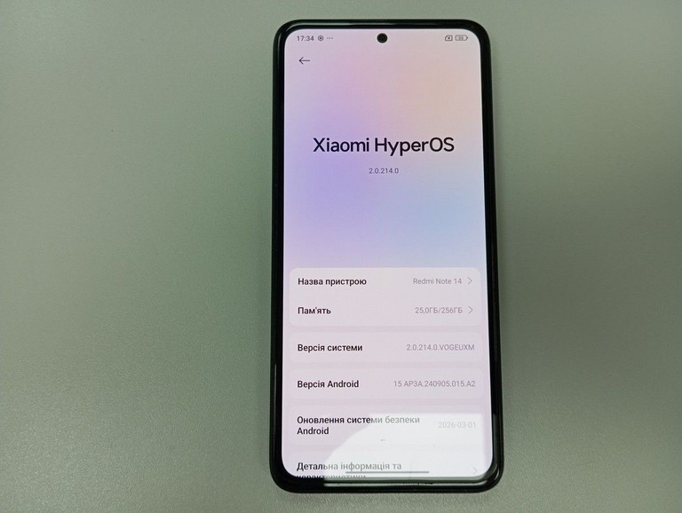Распродажа Xiaomi redmi note 14 8/256gb, продавец Техноскарб