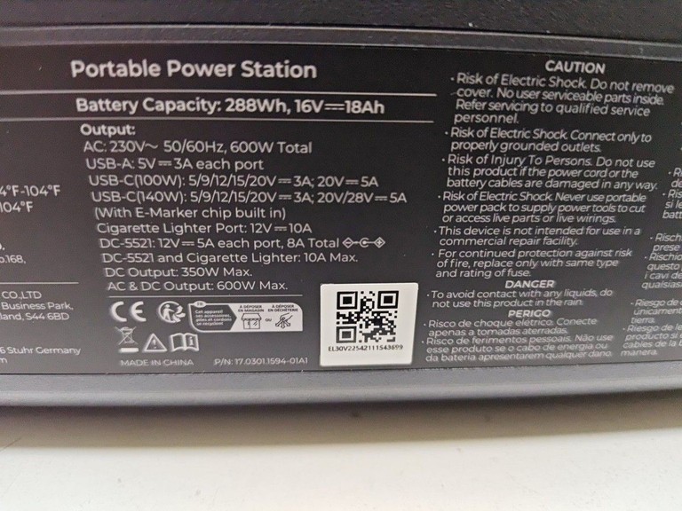 Дешиво Bluetti Elite 30 V2 600W 288Wh с ломбарда