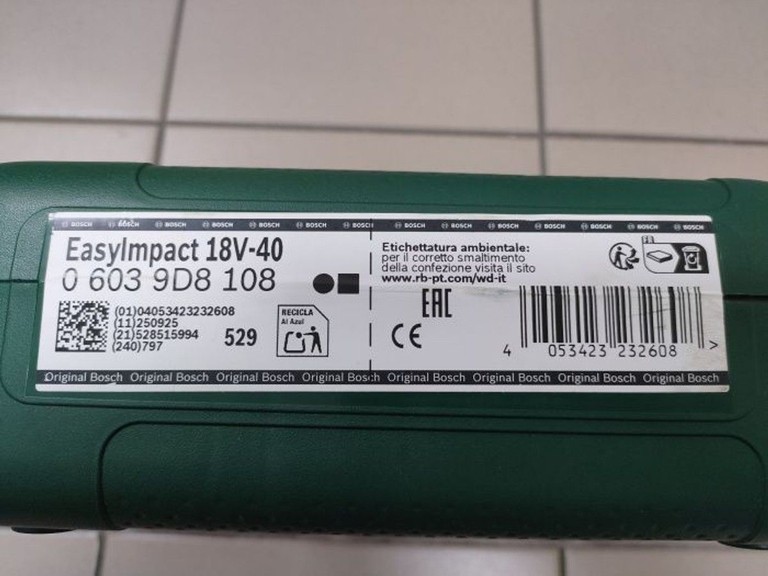 Bosch EasyImpact 18V-40 (06039D8100) Код:01-200989484. Зображення 6