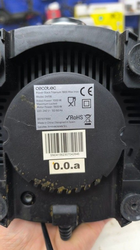 Cecotec power titanium 1800 Код:01-200986806. Изображение 7
