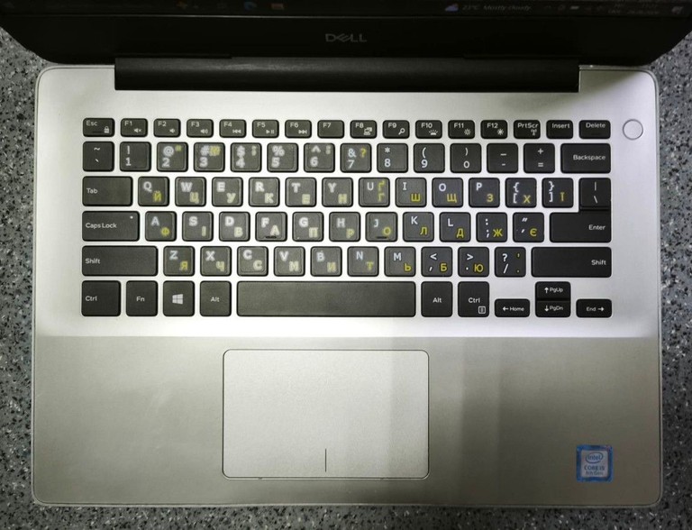 Оголошення Dell 14/core i5 8265u ddr4/8gb ddr4/hdd *відсутній/ssd 128 gb/*інтегрована Б/У