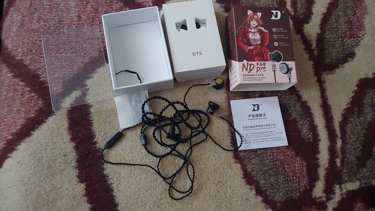 Оголошення Наушники ND DTS 2pin Отличный Чистый Детальный Сочный Звук Микрофон Пульт Новые Б/У