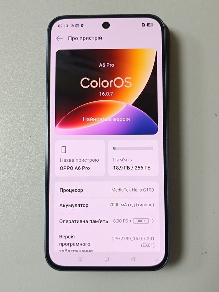 Oppo a6 pro 4g 8/256gb Код:01-201101854. Изображение 8