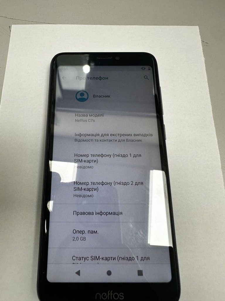 Купити Tp-Link neffos c7s Б/У