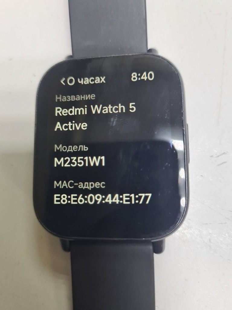 Объявление Xiaomi redmi watch 5 active Б/У