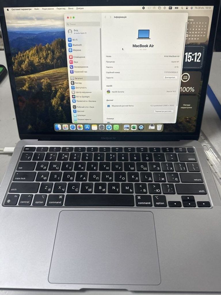 Купити Apple MacBook Air 13'' Late 2020 Б/У