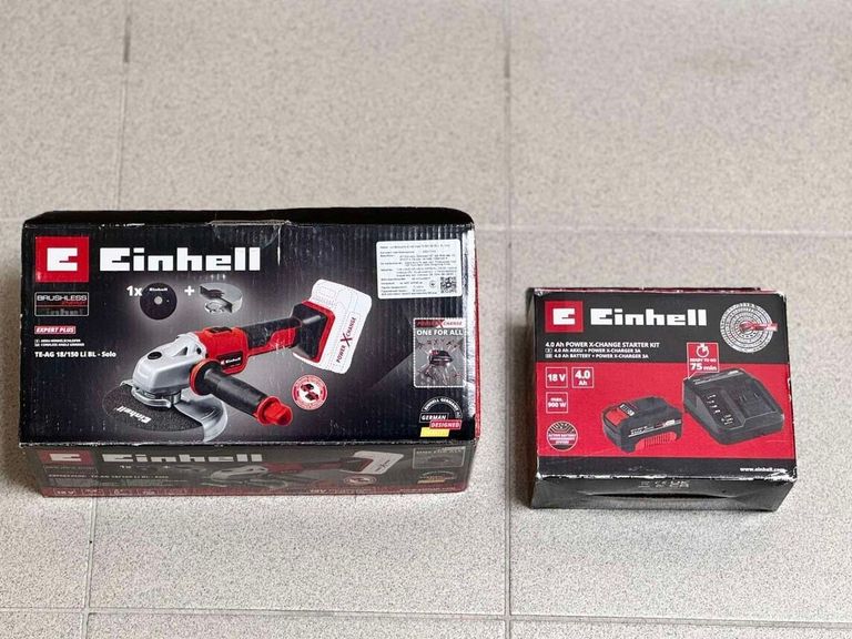 Купити Einhell te-ag 18/150 li bl 1акб 4ah + зп Б/У