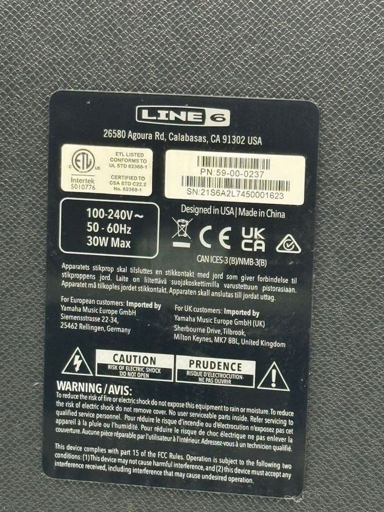 Line6 SPIDER V 20 Код:01-200598096. Зображення 6