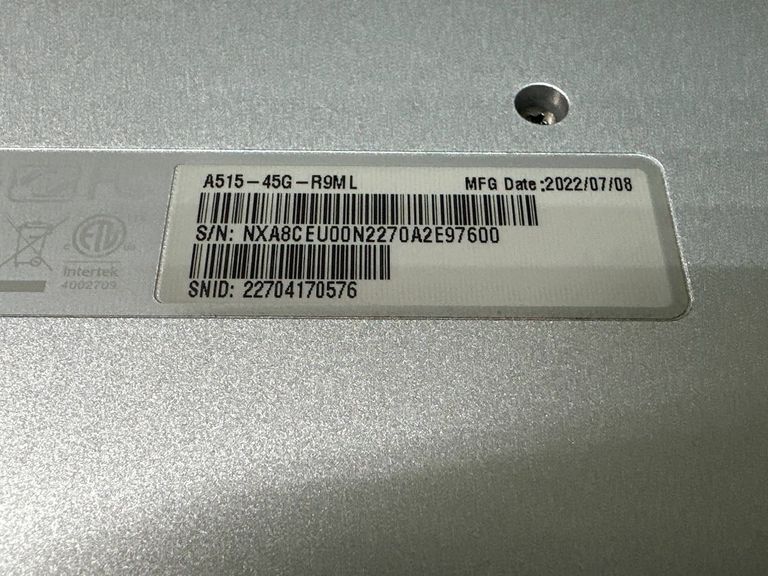 Acer 15/ryzen 5 5500u ddr4/8gb ddr4/hdd *відсутній/ssd 512 gb/radeon rx640 2gb Код:01-200567901. Изображение 17