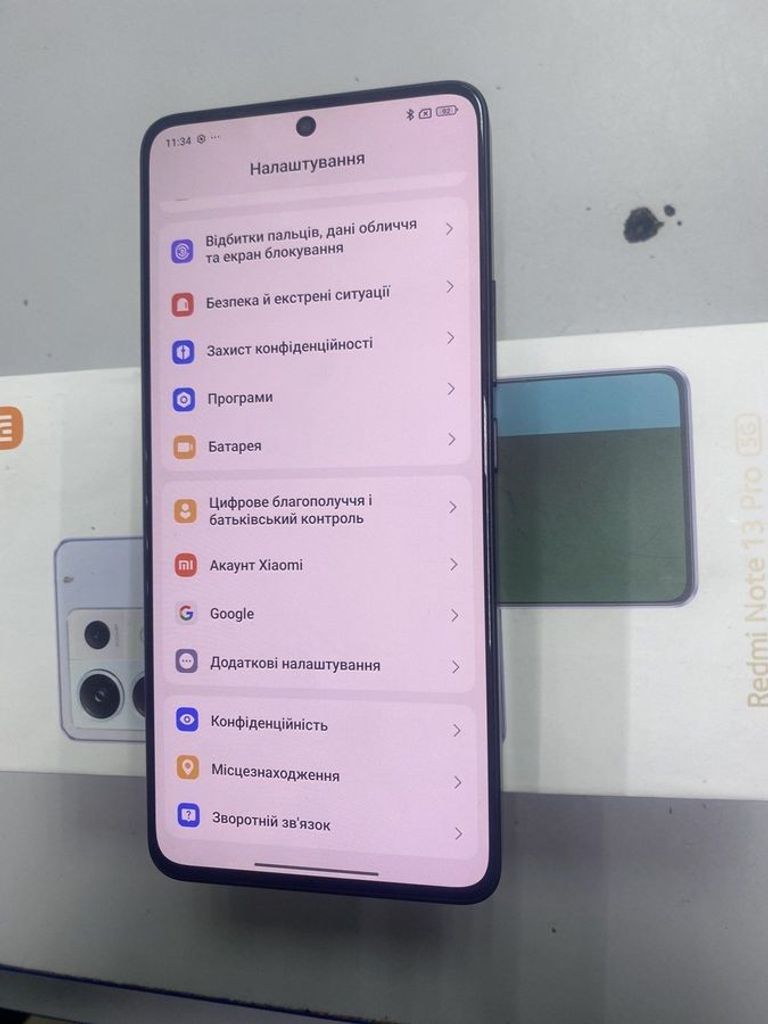Оголошення Xiaomi redmi note 13 pro 5g 8/256gb Б/У