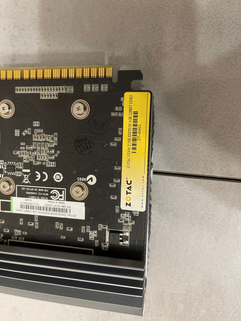 ZOTAC GT 430 Zone Edition 1GB 128-bit DDR3    Код:null. Изображение 5