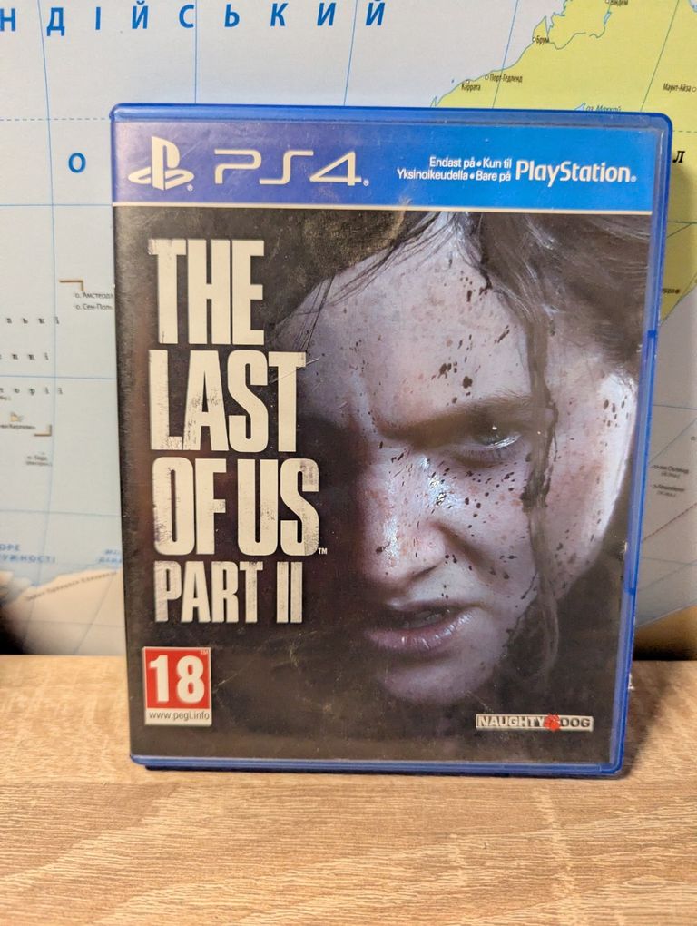 Купить The Last of Us Part II для Sony PS 4 (slim, pro, fat) Б/У