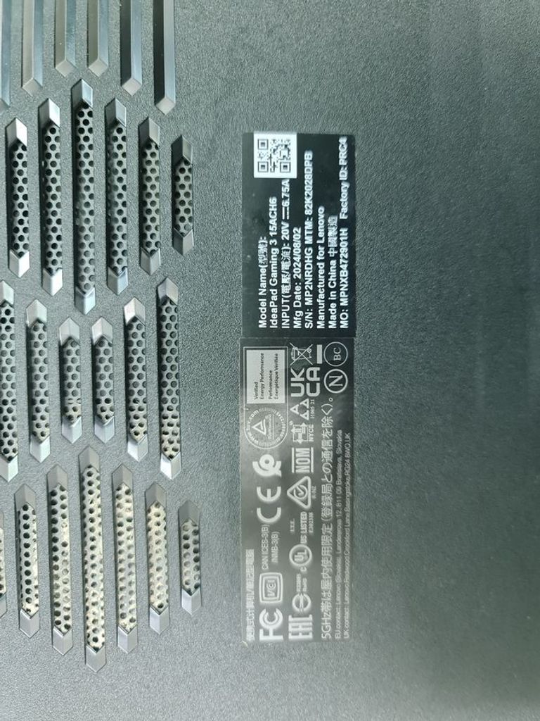 Розпродаж Lenovo 15/ryzen 5 5500h ddr4/16gb ddr4/hdd *відсутній/ssd 512 gb/geforce rtx2050 4gb, продавець Техноскарб