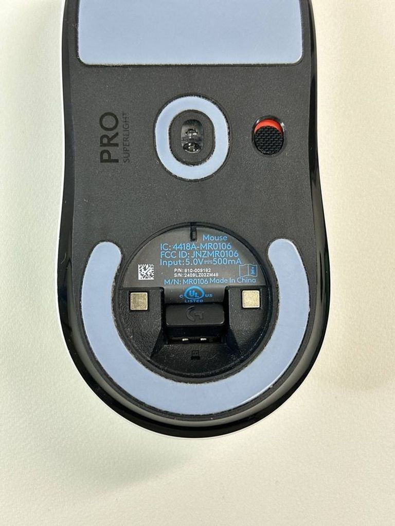 Logitech g pro x superlight wireless Код:01-200790722. Зображення 8