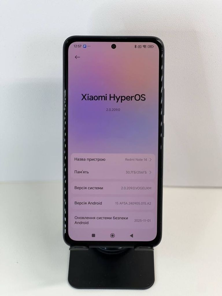 Объявление Xiaomi Redmi Note 14 8/256GB Ocean Blue Б/У