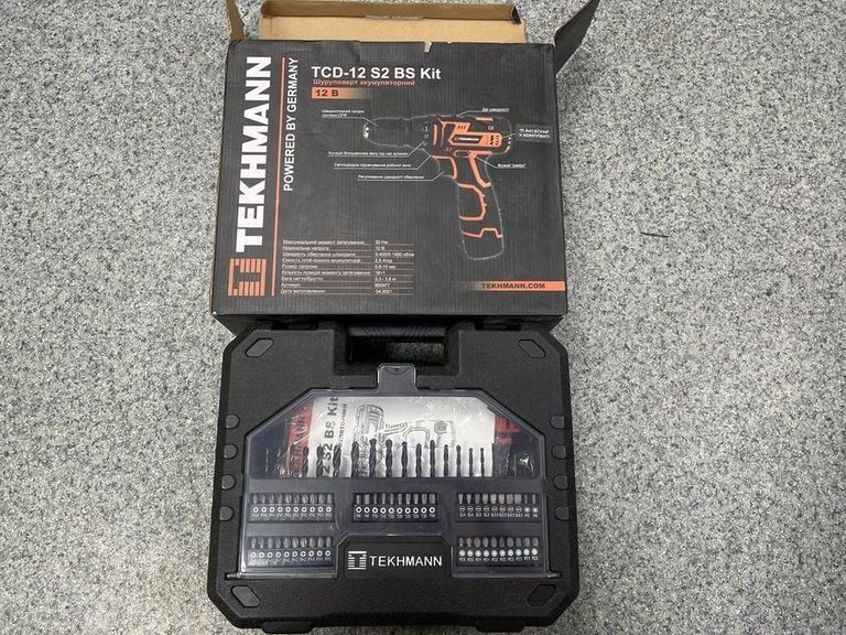 Купить Tekhmann tcd-12 s2 bs kit 2акб + зп + набір Б/У