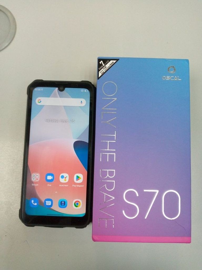 Оголошення Blackview Oscal S70 4/32GB Black Б/У