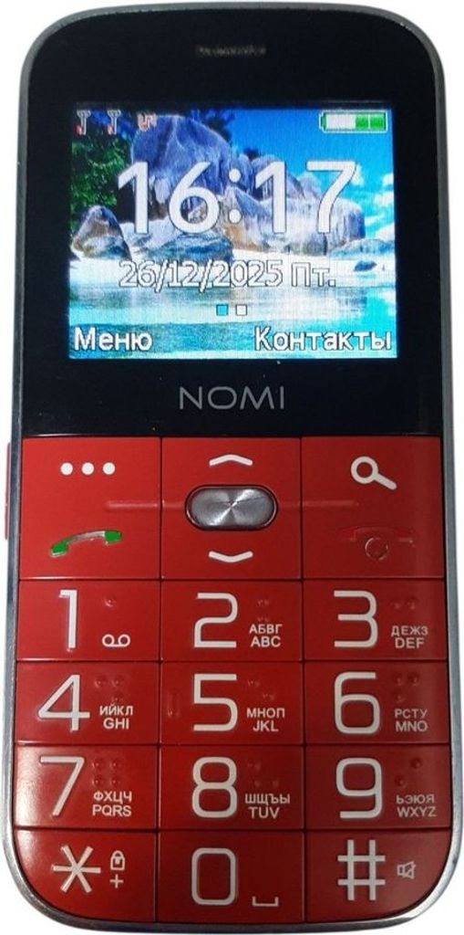 Купити Nomi i220 Red Б/У