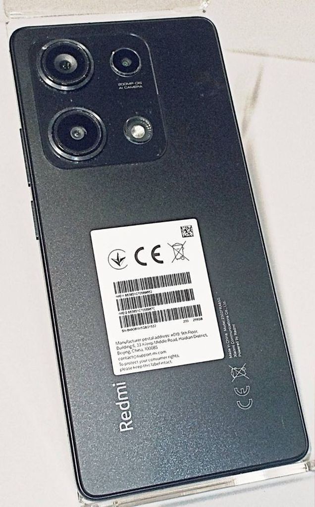 Объявление Xiaomi redmi note 14s 8/256gb Б/У