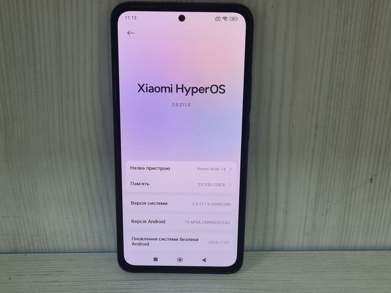 Xiaomi redmi note 14 6/128gb Код:01-200861127. Зображення 13