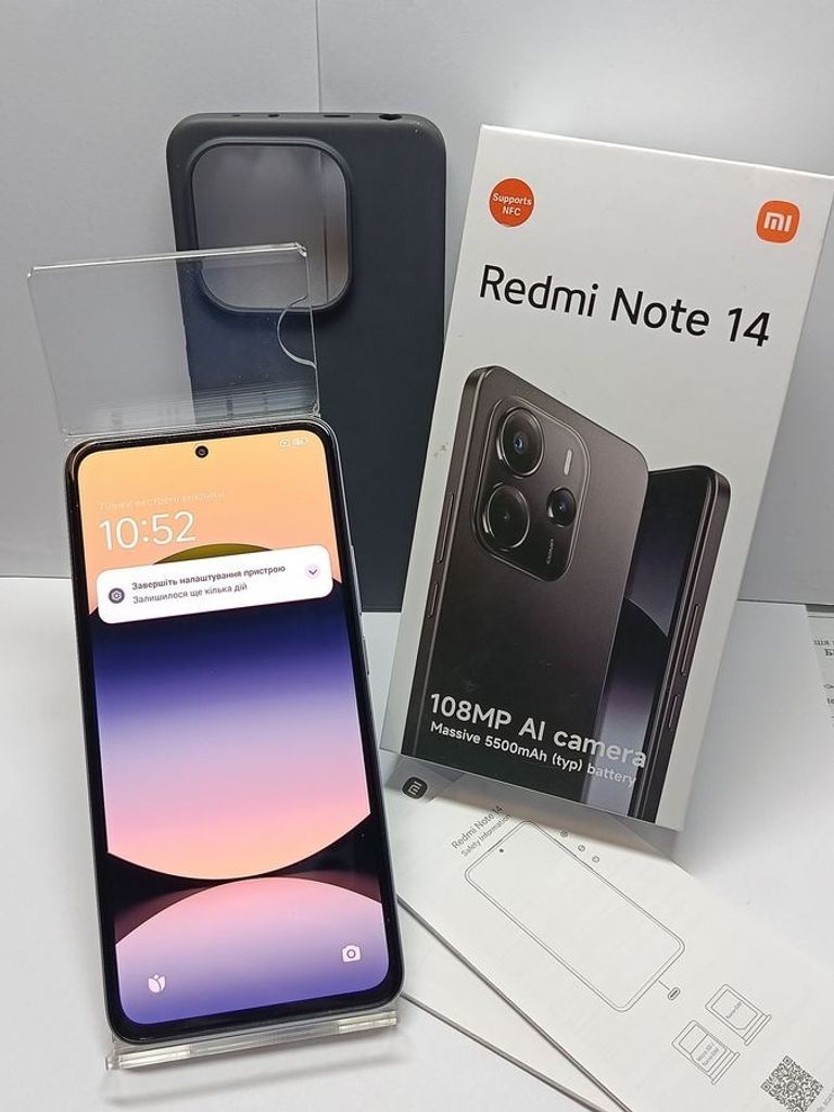 Купити Xiaomi redmi note 14 8/256gb Б/У