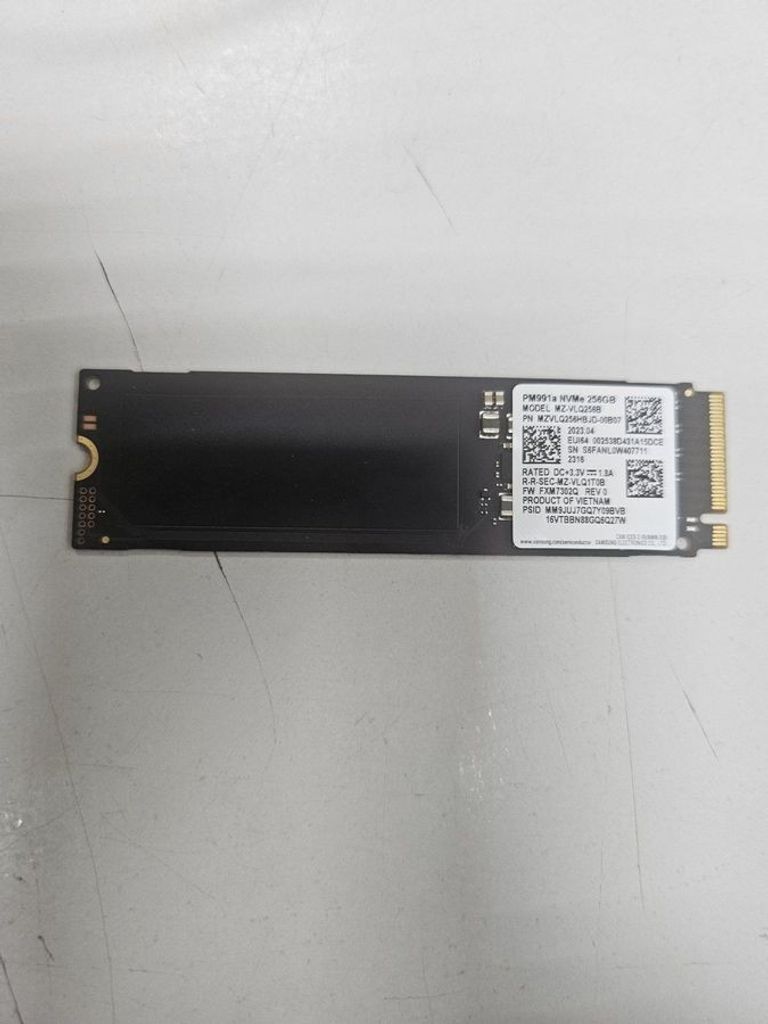 Оголошення Samsung PM9B1 256 GB (MZVL4256HBJD-00B07) Б/У