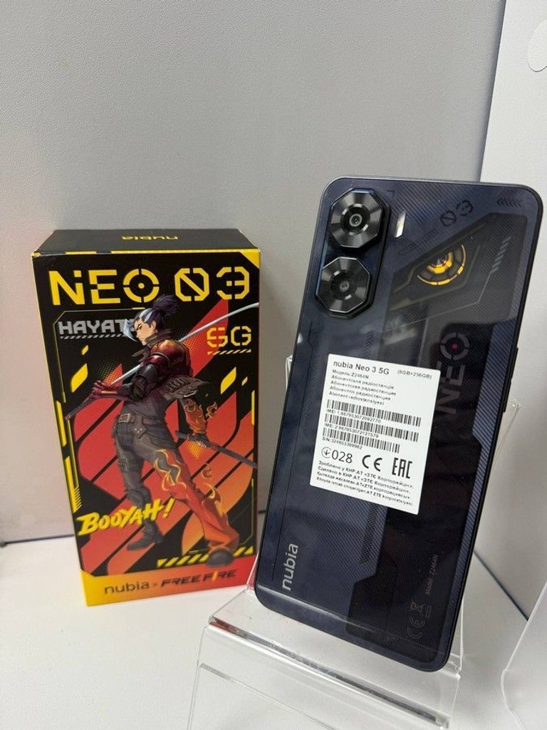 Дешево Zte Nubia Neo 3 5G 8/256GB Shadow Black з ломбарду