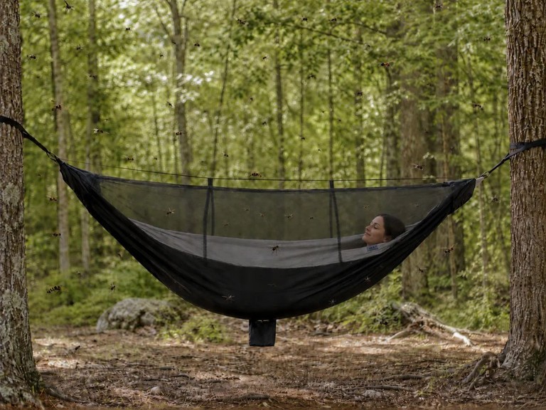 Купить  Hammock з москітною сіткою 220x120 см Чорний Б/У