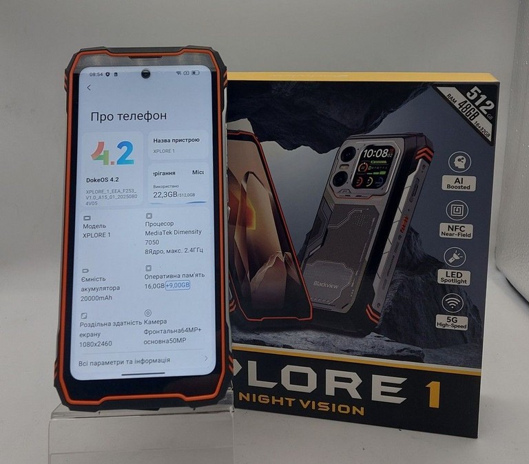 Купити Blackview XPLORE 1 16/512GB Black Б/У