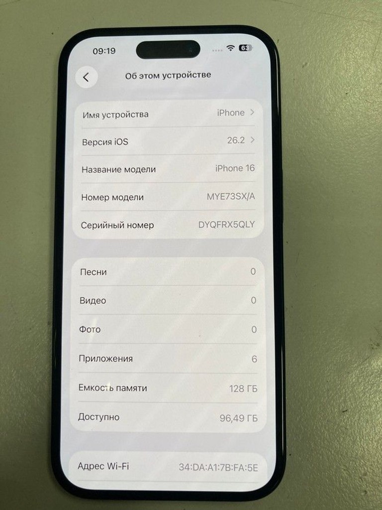 Дешево Apple iphone 16 128gb з ломбарду