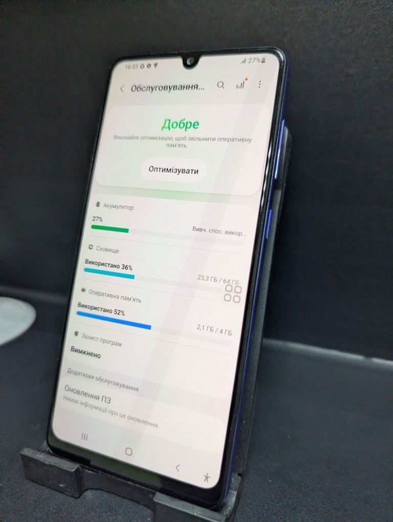 Объявление Samsung galaxy a31 4/64gb Б/У