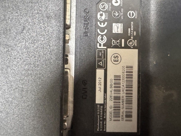 Оголошення Philips 226v4l Б/У
