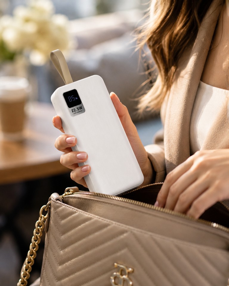 із швидкою зарядкою, 40000mAh / Зовнішній акумулятор 22,5W KP-93 / Power bank 2хUSB Код:null. Изображение 5