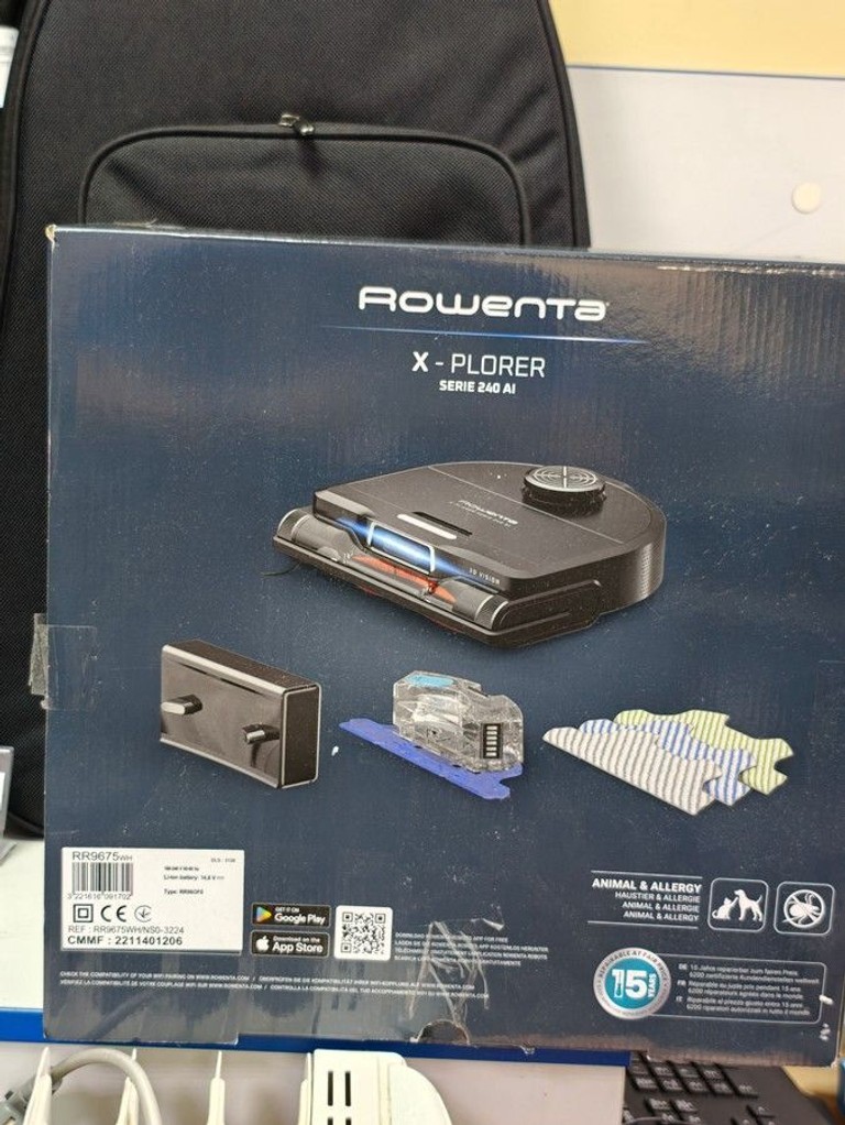 Розпродаж Rowenta X-Plorer Serie 240 AI Animal & Allergy Model RR9675WH, продавець Техноскарб