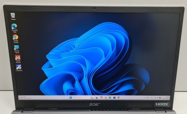 Дешево Acer 15/ryzen 5 7520u ddr5/16gb ddr5/hdd *відсутній/ssd 512 gb/*інтегрована з ломбарду