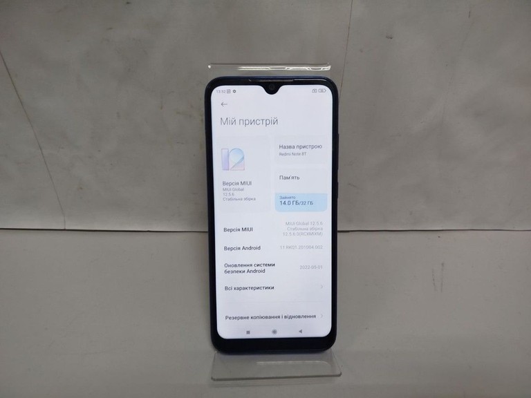 Оголошення Xiaomi redmi note 8t 3/32gb Б/У