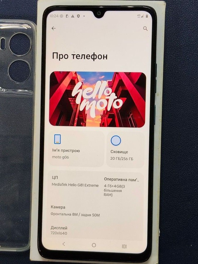 Дешиво Motorola moto g06 4g 4/256gb с ломбарда